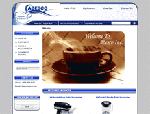 Tablet Screenshot of abesco-usa.com